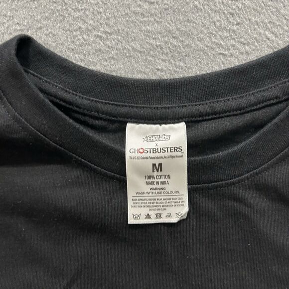 EHPLabs x Ghostbusters Shirt Mens Medium Black Oversized Get Puft Bodybuilding - Picture 6 of 8